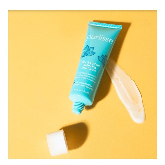 NIB! Purlisse Blue Lotus Balancing Moisturizer - Picture 2 of 3